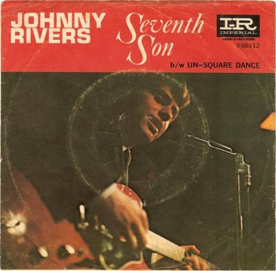 7-Zoll Schallplatte JOHNNY RIVERS - Seventh Son 66112 Imperial 1965 US Soul/Funk Gebraucht