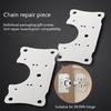4Pack Stainless Steel Hinge Repair Plate Furniture Door Hinge Repair Accessories