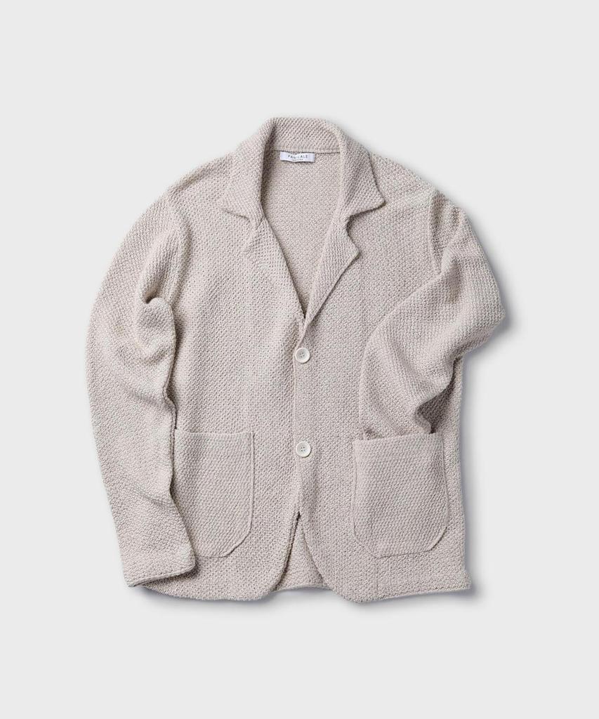 Panicale Slim Fit Knit Jacket [2 Colors]