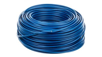 Installation Cable H07V-K 4 Dark Blue 29173 /100m/