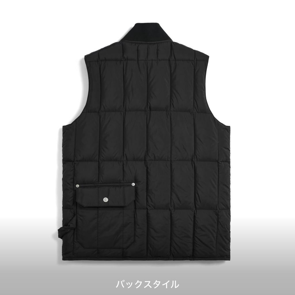 Taion Down Vest 008WZWK Dark Olive