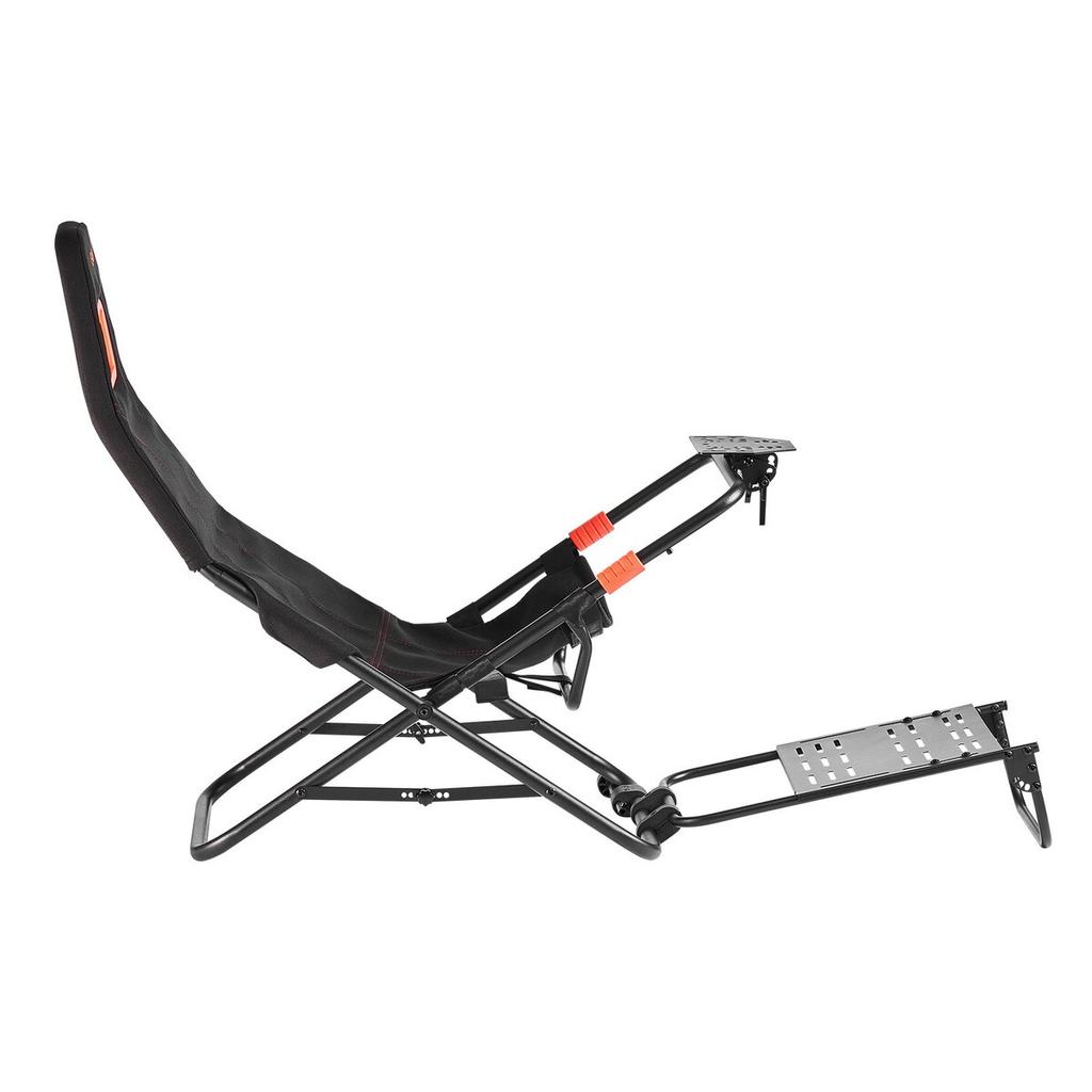 Portable Racing Wheel Stand, Foldable & Adjustable Steering Sim Wheel Stand, 470 mm Seat Inner Width, Compatible with Logitech G923/G920/G29,