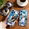 Gintama Sakata Gintoki Phone Case For iPhone17,16,15,14,13,12,11 Plus,Pro Soft Silicone Black Cover