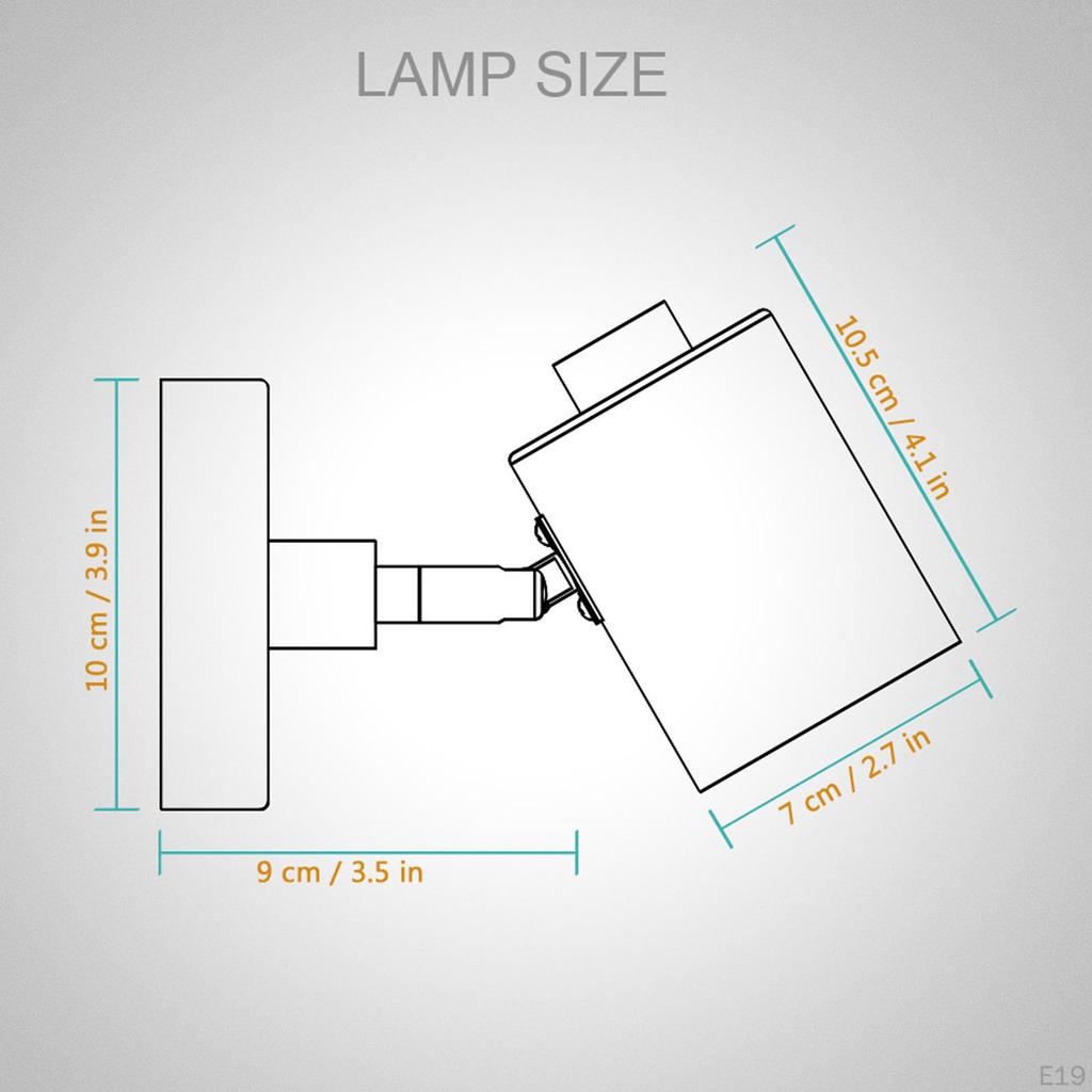 Fixtures Lampshade Sconce Lamp Shade, Adjustable Wall Mounted Holder for Hallway Room Decoration
