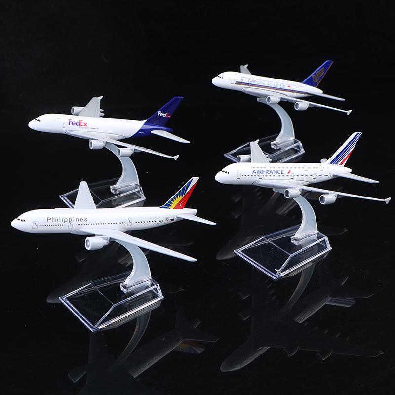 Originalmodell A380 Airbus Flugzeugmodell Flugzeug Druckgussmodell 1:400 Kollektion