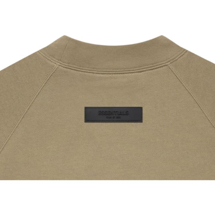 Fear of God Essentials Fleece Crewneck Sweater Unisex Sweaters Oak-Brown FOG-SS22-292