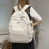Schoolbag Schoolbag for Women 1011 New Junior High School High School Backpack for College Students Korean Ins Simple and Versatile Large-capacity