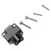 RC Front Axle Cover Fit for SCX30 1Celsius30 RC Crawler Car Upgrades Parts Brass 4g Electrophoretic Black Coating