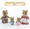 Senbel Mini Rabbit Doll Clothes Accessories for Children's Play House Set