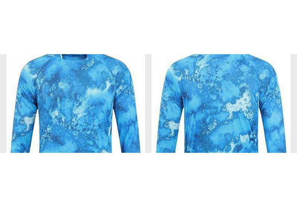 Men's Camouflage Sun-Protective Quick-Dry Ice Silk Fishing Apparel