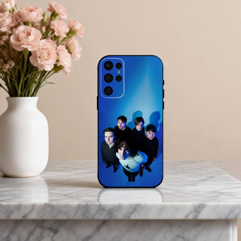 B-Bring M-Me the Horizon Band Phone Case For Samsung S25,S24,S21,S22,S23,S30,Ultra,S20,Plus,Others Soft Black Cover