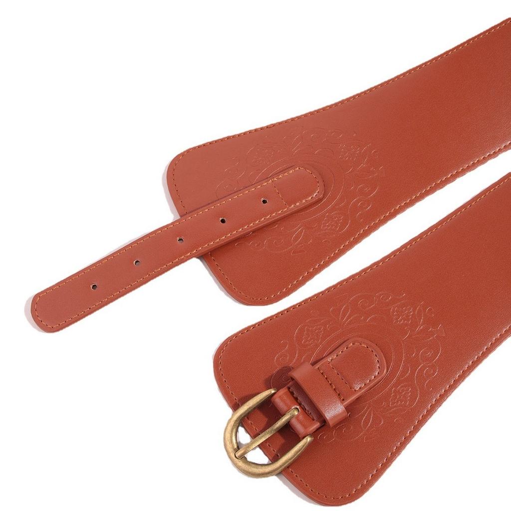 New Elastic Embossed Fashion Show Outdoor Women's Belt