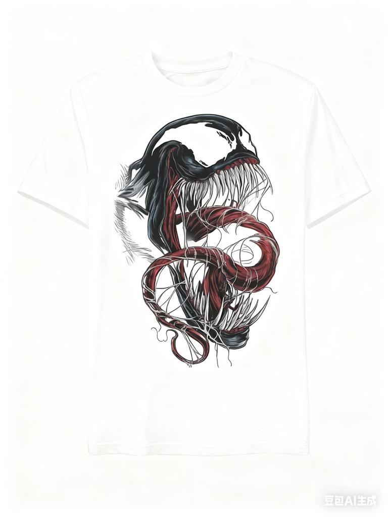 T-shirt a manica corta larghe con girocollo, taglie forti da uomo e da donna, con stampa originale del fumetto dei Fantastici Quattro del 2026