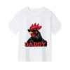 European sizes Cool Rooster Suitable for Personality Casual Round Neck Outdoor Short-sleeved T-shirt, Men's Summer Clothes, Mens T Shirt