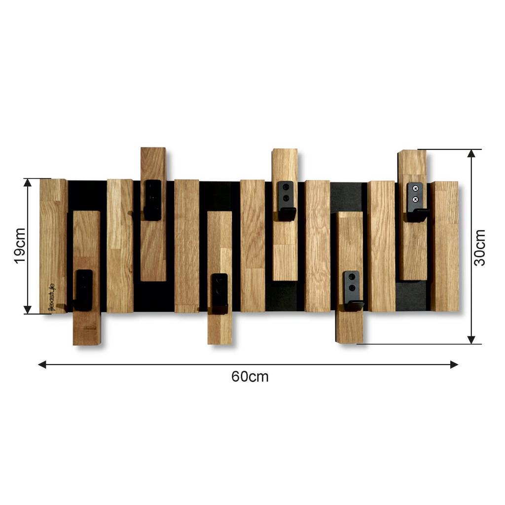 Lamele Mini 60cm Wall Clothes Hanger