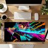 Colorful Movement Xl Gaming Mouse Pad Nonslip Rubber Base Stitched Edge Waterproof Desk Mat For Pc Laptop Gamer Office Computer Accessories