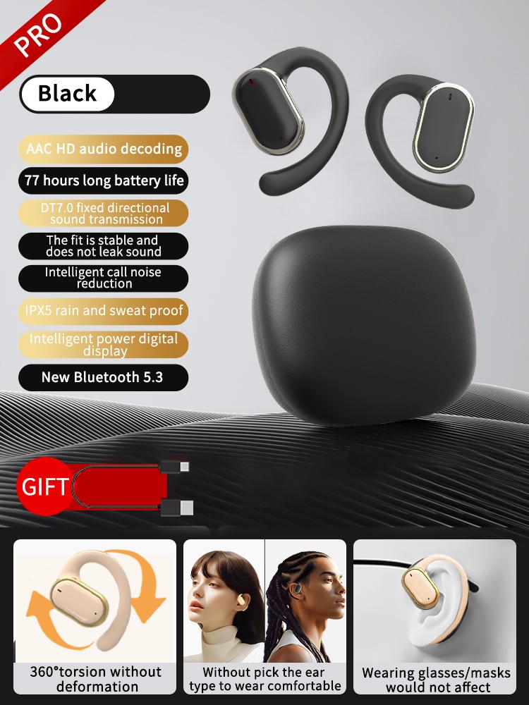 Xiaomi 2024 New TWS Wireless Earphones with Bluetooth 5.49 28 Hours Play Back Sport Earbuds with LED Display Earhooks and Built-in Mic