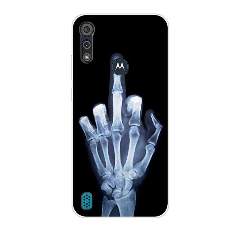 Pro Motorola Moto E6S 2020 Pouzdro Nárazuvzdorné Měkký Silikon TPU Zadní Kryt Pro Moto E6S 2020 E6i Pouzdra na Telefon E 6S Pouzdro Roztomilý Kreslený