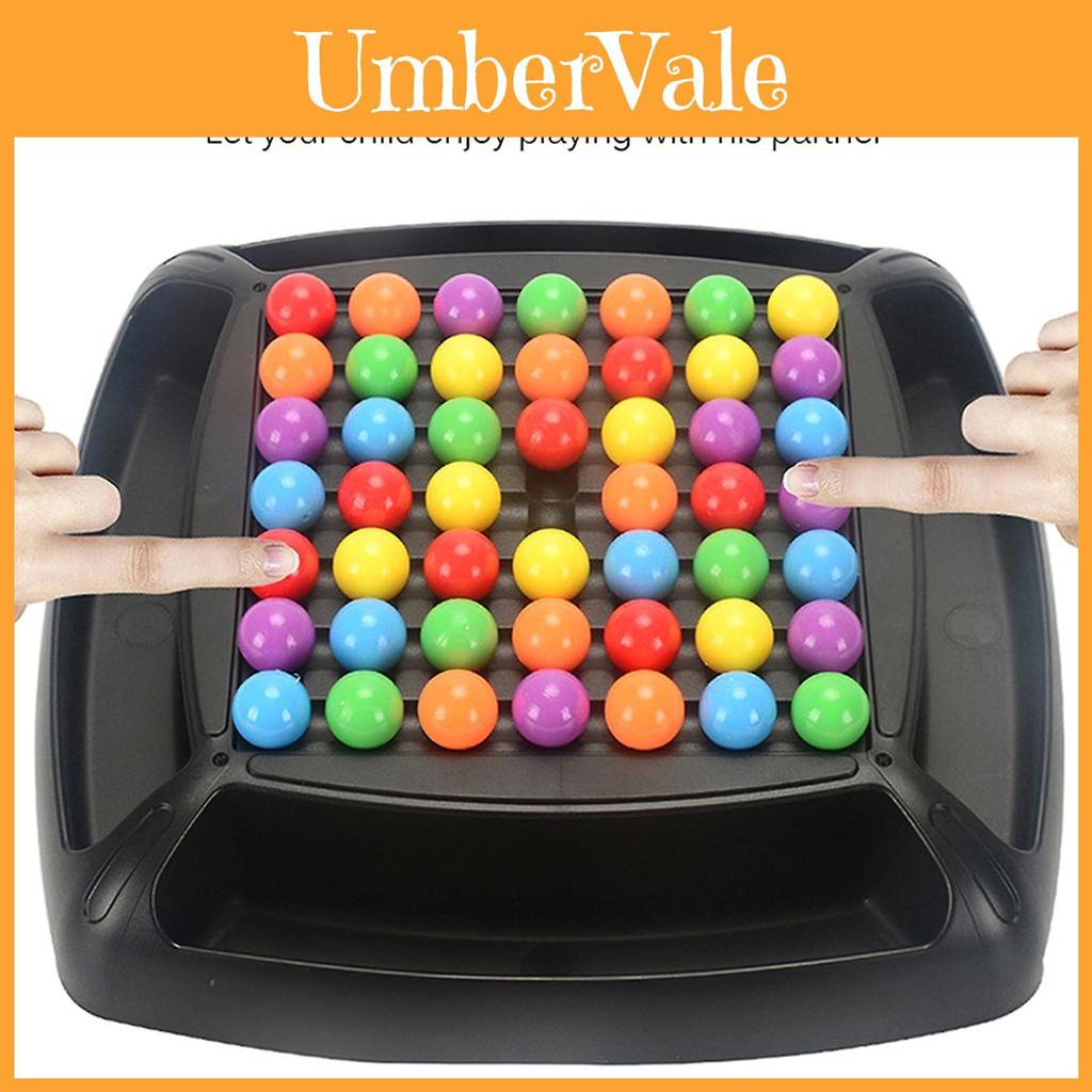 Vibrant Rainbow Matching Game Family Board Game Entertaining Activity For All Ages