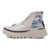 Li Ning High Top Casual Shoes Men's White Blue AGCQ209-3