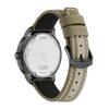 Citizen Watch Day Date Display, Eco-Drive, Nylon & Calf Leather Strap, 42Mm BM8595-16H