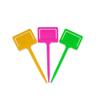 Colorful Ground-Insert Gardening Label for Plant Differentiation and Fertilization Marking