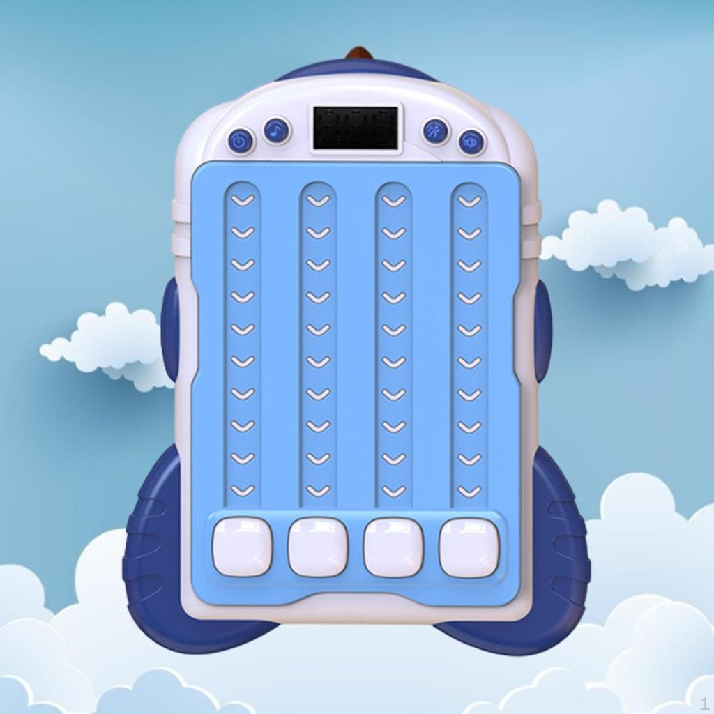 Handheld Puzzle Game Machine, Music Games Rhythm Console Little Machine for Toddlers