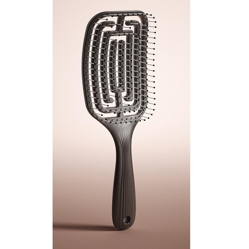

Coffee Grounds Bristle Comb for Ladies with A Fluffy High Crown, Anti-static and Non-tangled Bone Broth Strainer