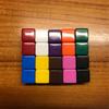 10 Stück 16mm Leere Würfel KTV Würfel Lackfrei Schlicht Gravierbar DIY Poker Würfel Brettspiel Lernwürfel 10 Farben
