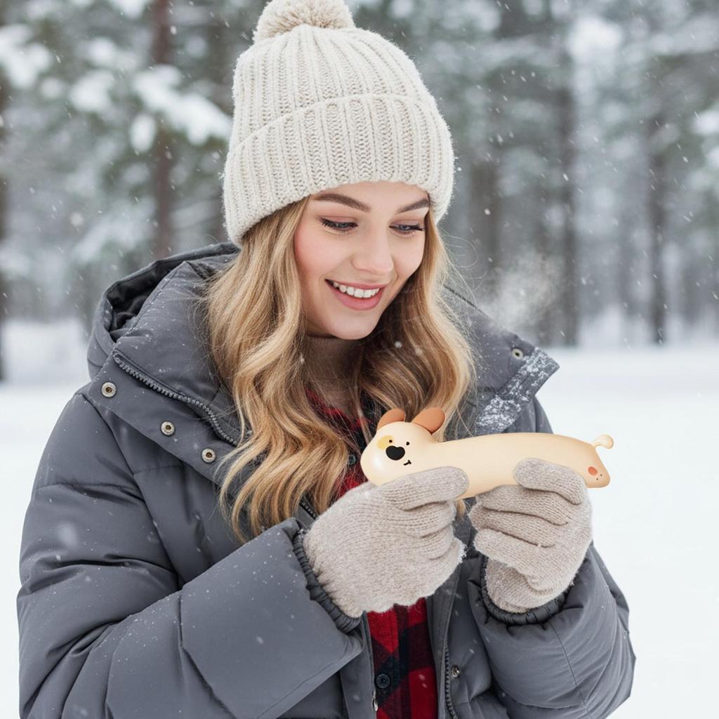 Portable Hand Warmer Portable 3-Level Rapid Heating Pocket Heater Long Safe Heat Handwarmers For Commuting Home Dorm Office