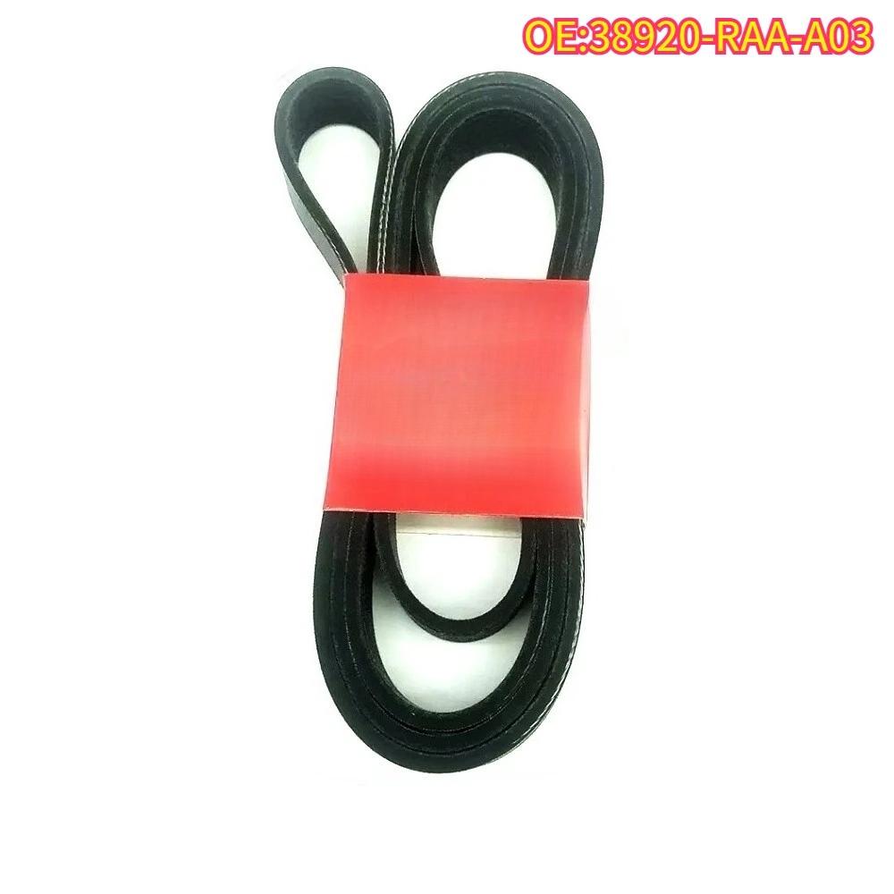 High Quality New For 38920-RAA-A03 38920RAAA03 Serpentine Belt For 2003-2005 Accord DX EX LX 2.4L