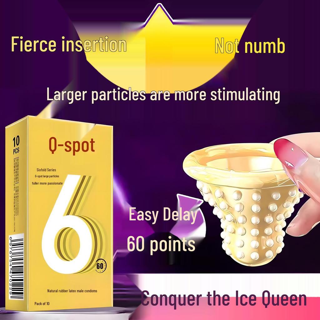 Q-spot Extra Thick Long-Lasting Condoms Set