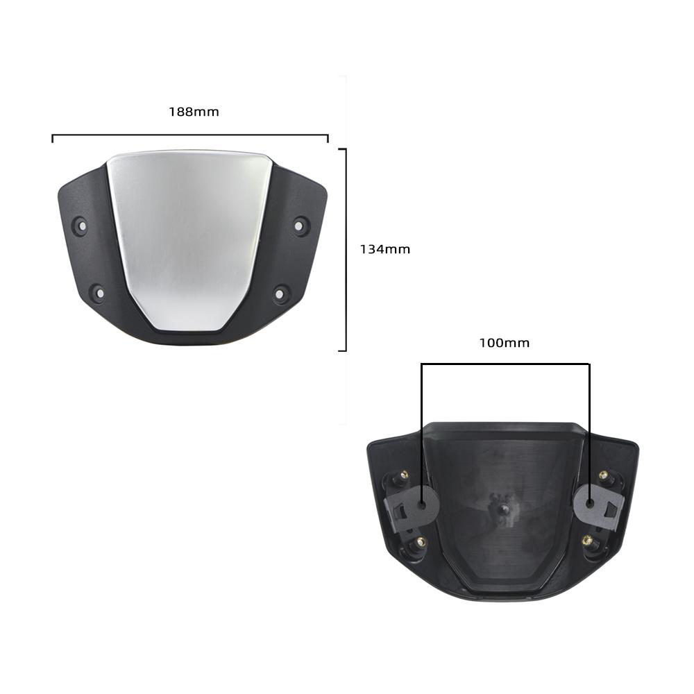 Sport Windscherm Voor Honda CB1000R CB 1000 650 R Motorfiets Voorste Winddeflector Met Beugel Luchtkuip Voor CB650R 650R 2020