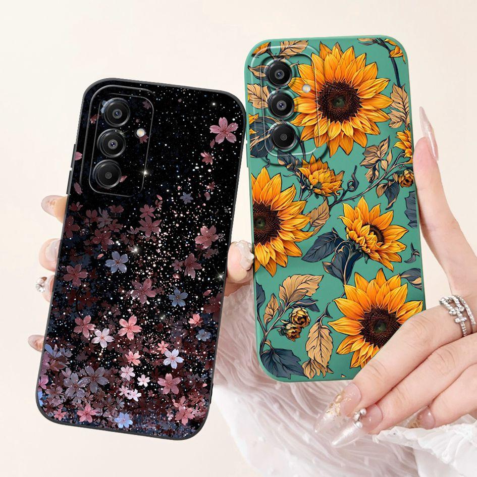 For Samsung Galaxy A17 Case SM-A176B Luxury Bowknot Flower Soft Silicone Shockproof Cover For Samsung A17 4G SM-A175F A 17 Shell