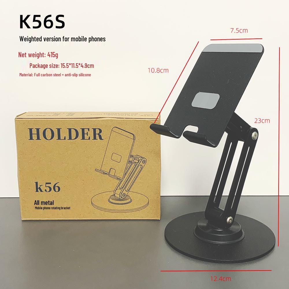 Adjustable Rotatable Metal Stand for Phones & Tablets—Perfect Lazy Gift with Custom Logo