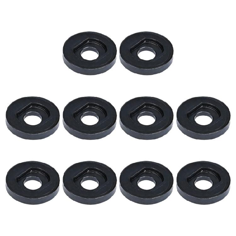 

Pack of 10 Alloy Angled Grinder Backing Plates Impact Resistance for 100mm Grinders Corrosion Proof with Hex Nut Design