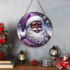Christmas Wooden Door Hangings, Christmas Festive Atmosphere Set Off Hanging Decorations, 2D Hangings Realistic Scene