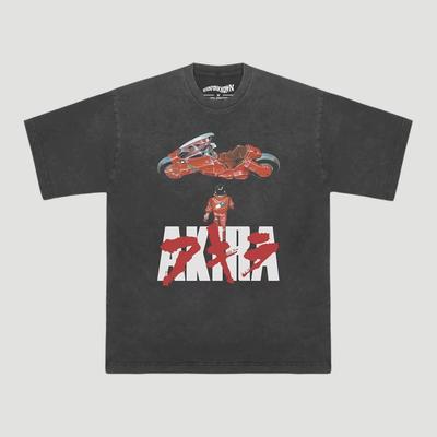 Vintage Akira Mens Kids T Shirt, Retro Anime Cyberpunk Film Graphic Tee