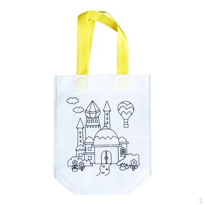 Bunte Graffiti-Taschen mit Malstiften, Party-Geschenktüten für Halloween, Weihnachten, Spenden