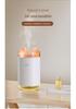 USB Aroma Diffuser with Seven-Color Light & Flame Simulation for Home