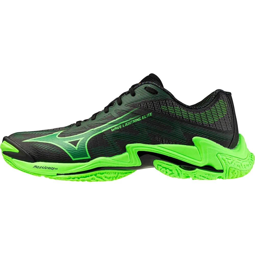 Mizuno Wave Lightning Elite sneakers Black/Green