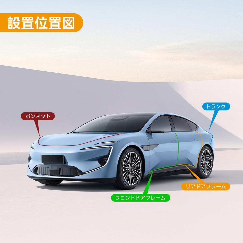 AiQInu Car Door Mall, Car Door Scratch Prevention, Door Edge Protector, Collision Prevention, Door