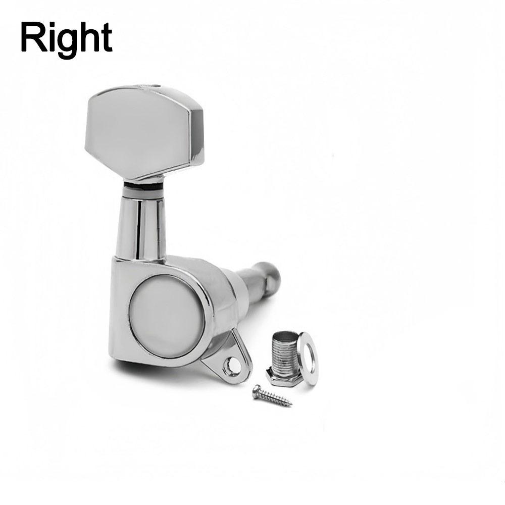 3L3R Configuration Classical Guitar Tuners Keys Totally Closed Locking Tuners  Stringed Instruments