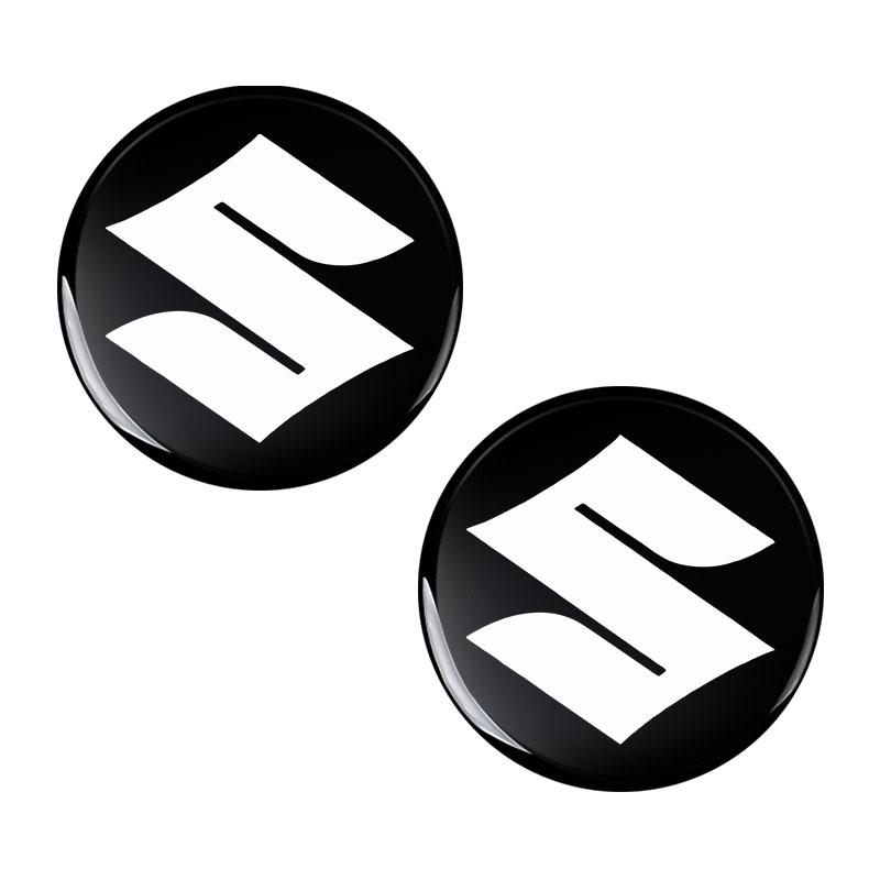 2/5/10 ks 14MM Samolepky na klíč od auta s dálkovým ovládáním Znak Příslušenství Pro Suzuki Jimny Samurai Vitara Swift Baleno SX4 Ignis Alto Splash Swace