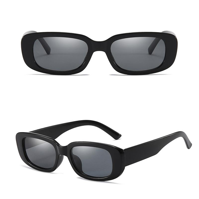 Fashion Small Frames Sunglasses Unisex Glasses European and American Street Photos Square Sunglasses Male Driving Fishing Eyewear