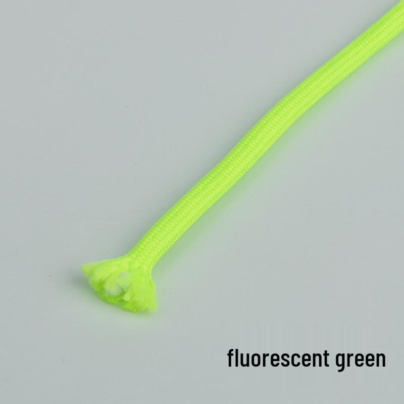 5mm Thick Colored Round Polyester Core Rope - Wear-Resistant for Binding, DIY Weaving, Clothing Waistbands, Hats, or Pants.
