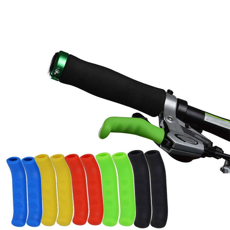 Capac mâner frână biciclete Mânere din silicon MTB Husa de protecție pentru ghidon bicicletă Anti-alunecare Echipament de protecție pentru biciclete Accesorii pentru biciclete