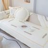 Sofa Cushion Simple Modern Four Seasons Universal Non-Slip Cotton Seat Cushions Korean Pastoral Style Sofa Cover Cover Cloth