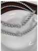 Madama Shiseka Women's Pearl Necklace: Versatile Autumn-Winter Beaded Chain, High-End Luxury Jewelry