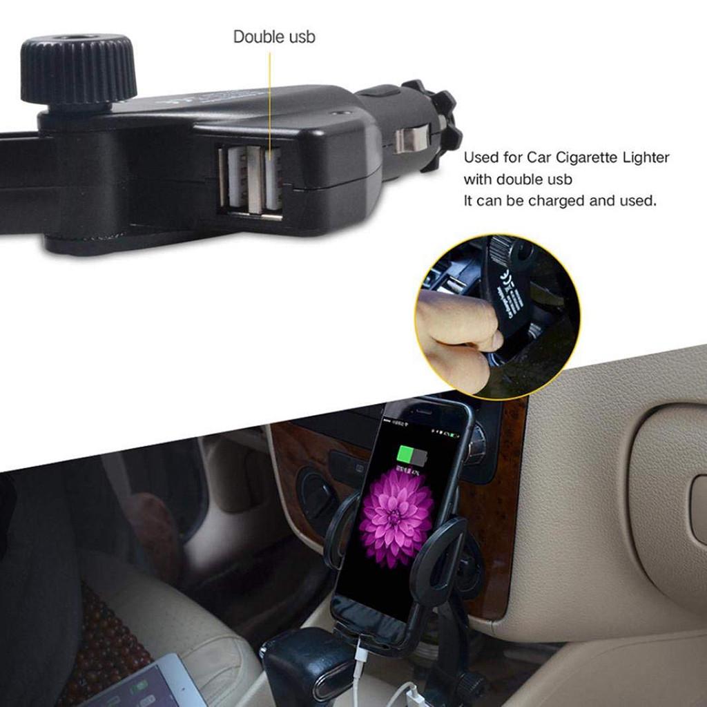 Buy Car Charger Universal 2 In 1 Auto Charger Car Cell Phone Holder